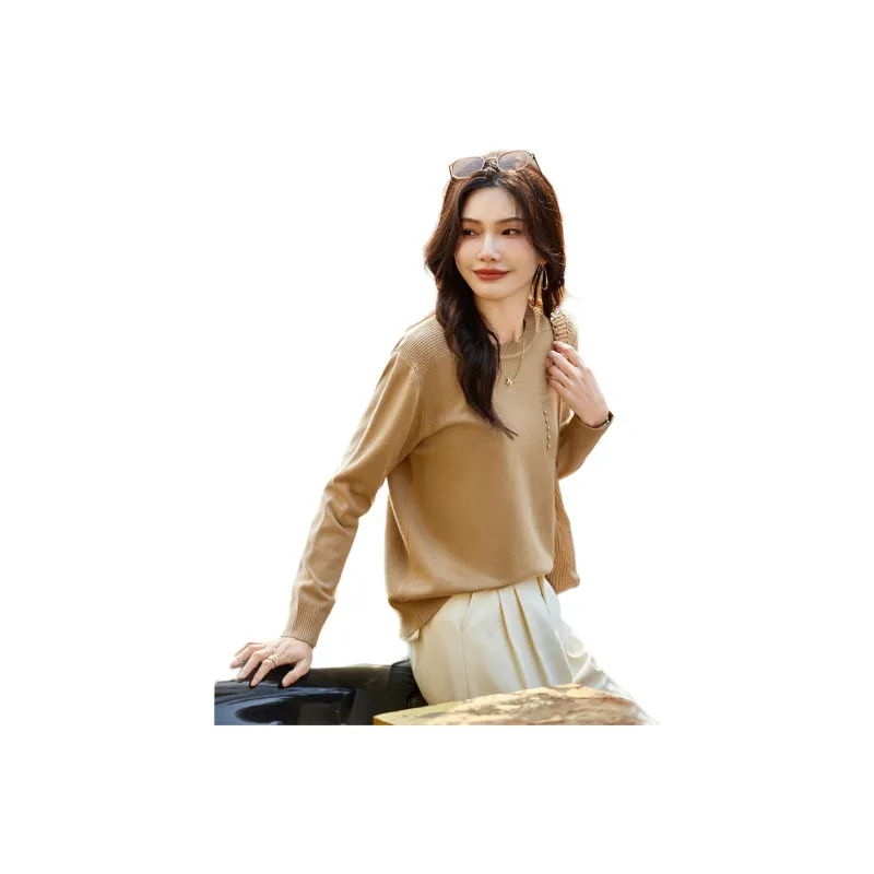 TERRE BLEUE Spring, Fall Knitwear Loose Fit Women's-7