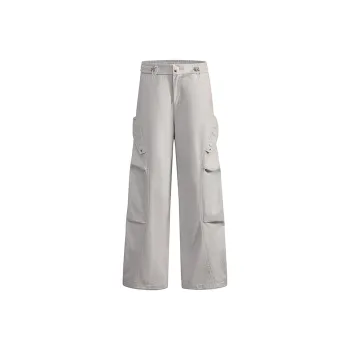 Wen Shan Casual Pants Women's Light Gray