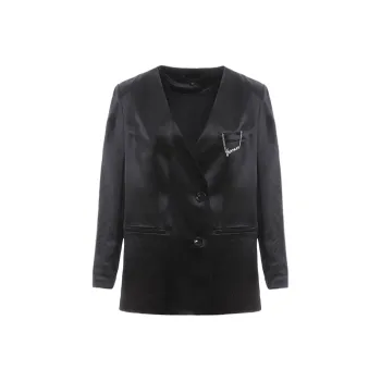 BESIONIA 2023 Spring Business Suits Coats Women's Black