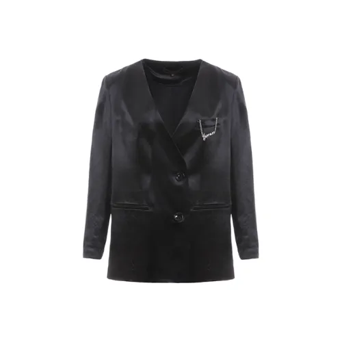 BESIONIA 2023 Spring Business Suits Coats Women's Black