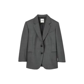 Sandro Single breasted Notched Blazer