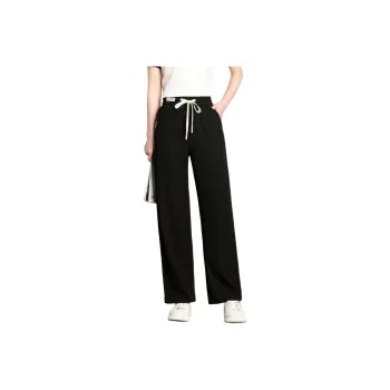 FENHONGMALI Casual Pants Women's Black