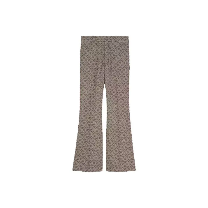 GUCCI SS21 Casual Pants Women's Khaki-0