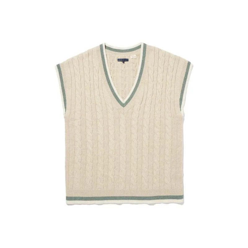 Levis Vests Women's Khaki-0