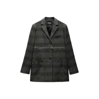 ZARA ZW Series Business Suit Women's Light Gray