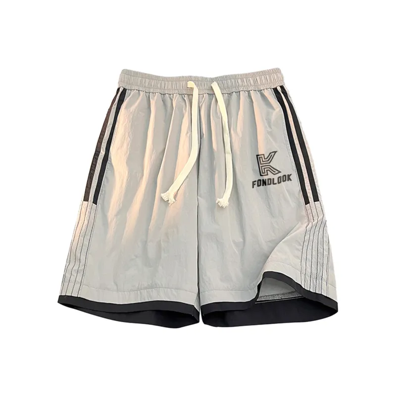 FONDLOOK Casual Shorts Unisex-6