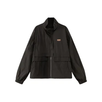 NO ONE ELSE Cropped Coats Unisex