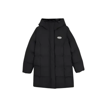 Skechers Puffer Jacket Women's Carbon Black