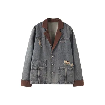 FPMZ Denim Jackets Women's Denim Blue
