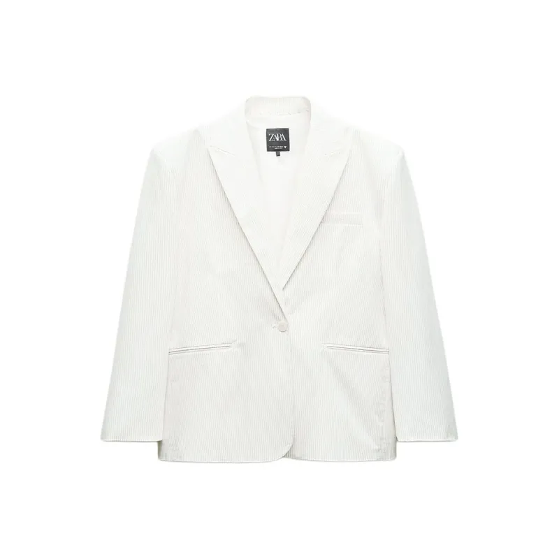 ZARA Business Suit Women's White/Black-0