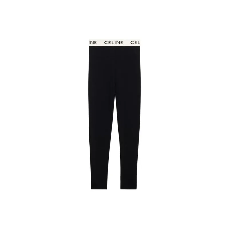 CELINE Casual Pants Women's Black-0
