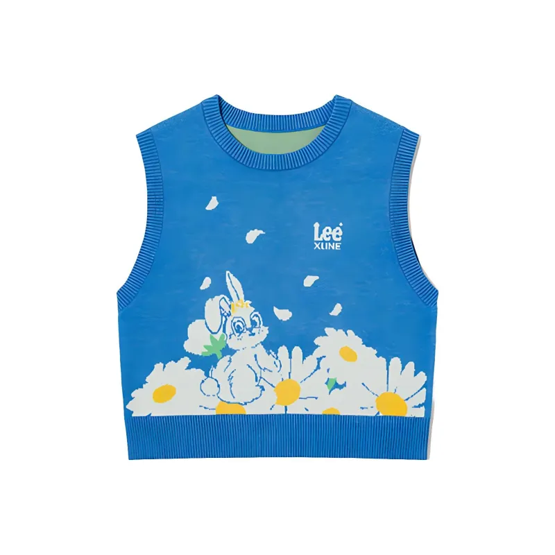 Lee Vests Women's Blue-0