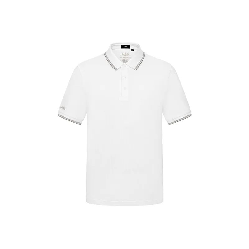 RARE Polo Shirts Men White-0