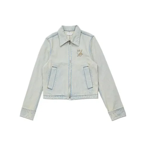 GOOD BAI Cropped Coat Women's Washed Light Gray