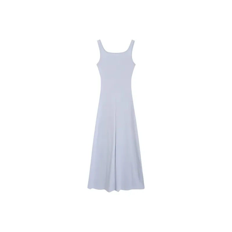 DOKZB Slip Dresses Women's Gray-1