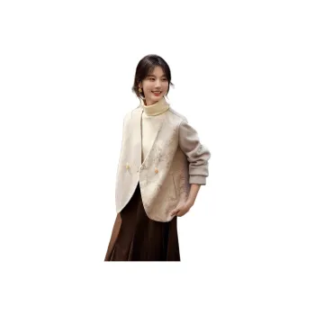 XWI Coats Women's Light Elegant Beige