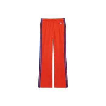 GUCCI X Adidas Cotton Jersey Jogging Pant Orange/Blue