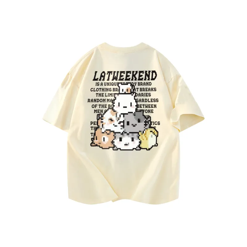 LA'T.WEEKEND T Shirts Unisex-37