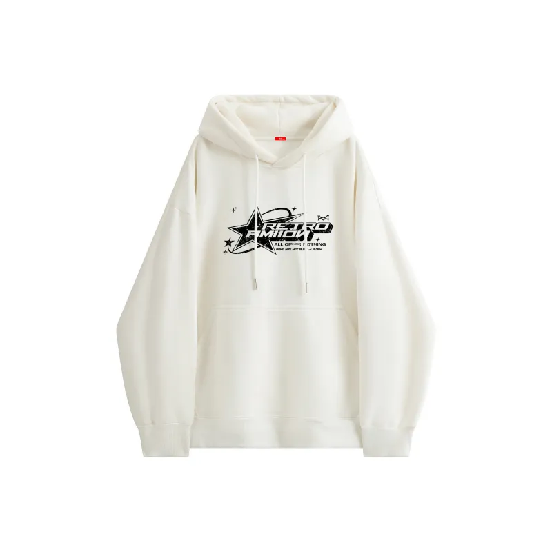 MIIOW Trend Party Series Sweatshirt Unisex Black-3