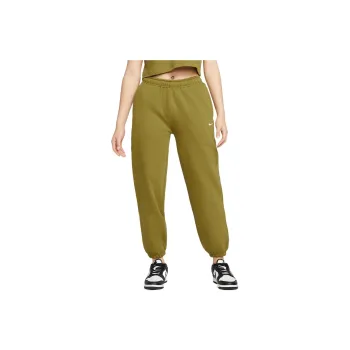 Nike Lab Women's Solo Swoosh Fleece Sweatpants Asia Sizing Desert Moss