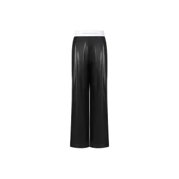 Three Quarters Casual Pants Women's Black