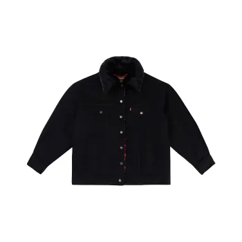 Levi's Denim Jacket Women's Black