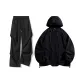 Black+Shiny Black (Sun Protection Ice Silk Clothing Sets)
