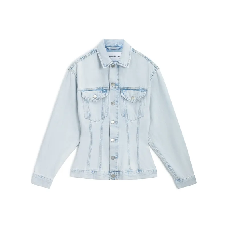 CALVIN KLEIN Denim Jacket Women's Blue-0