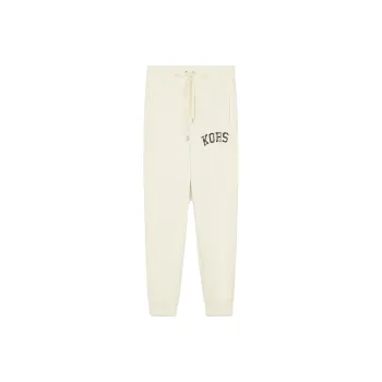MICHAEL KORS Knitted Sweatpants Women's Ecru