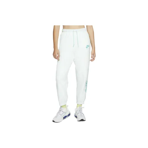 Nike Knitted Sweatpants Women's Light Green