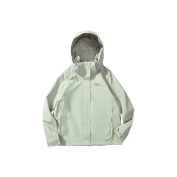 Jack Wolfskin KARANA Outdoor Hiking Waterproof, Windproof, And Water Repellent Windbreaker Jacket Women's