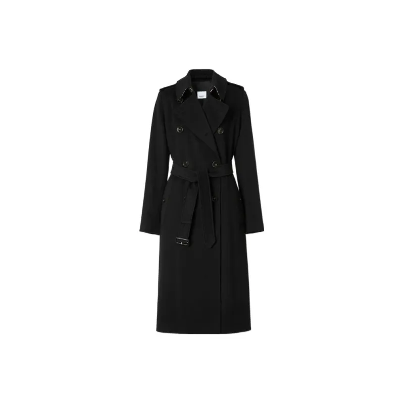 Burberry Trench Coat Women's Black-0