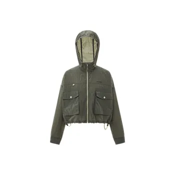 BOSIDENG Camping Sun Protection Clothing Women's Olive Gray 4040