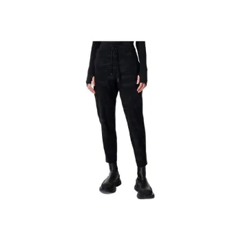 Sweaty Betty Casual Pants Women's Pure Black Camouflage Print