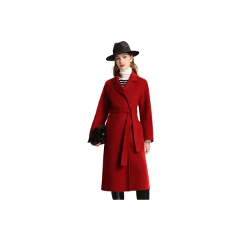 FENHONGMALI Coats Women's Red