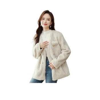 CARBAMMI Coats Women's White