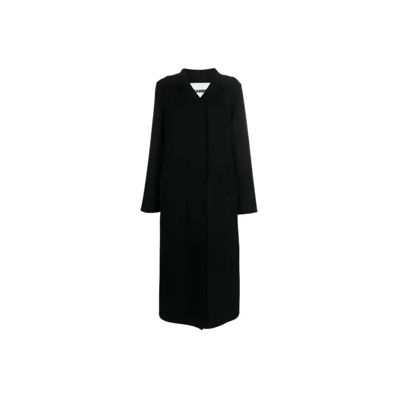 JIL SANDER Single breasted Cashmere Coat-0