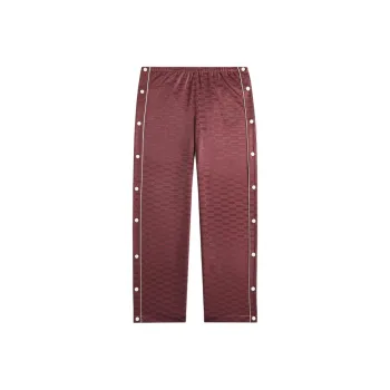 KITH Florin Monogram Tearaway Casual Pants Women's Burgundy