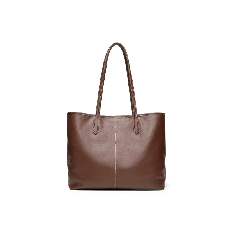 PIERRE CARDIN Top Grain Cow Leather Tote Bag, Shoulder Bag Regular Women's Black/Brown/Burgundy-7