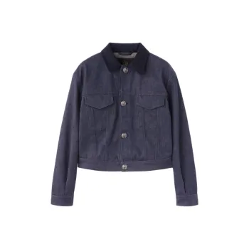 Loro Piana Denim Jacket Women's Blue