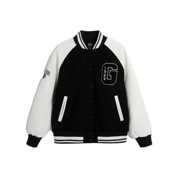 GAP Baseball Jerseys Women's Black White