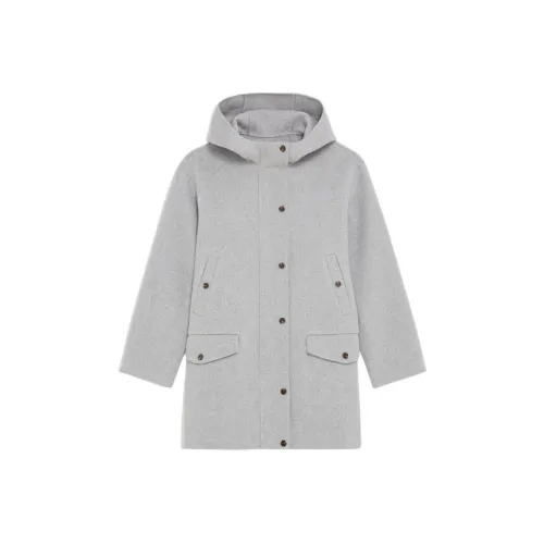 THEORY Coats Women's Gray QD0