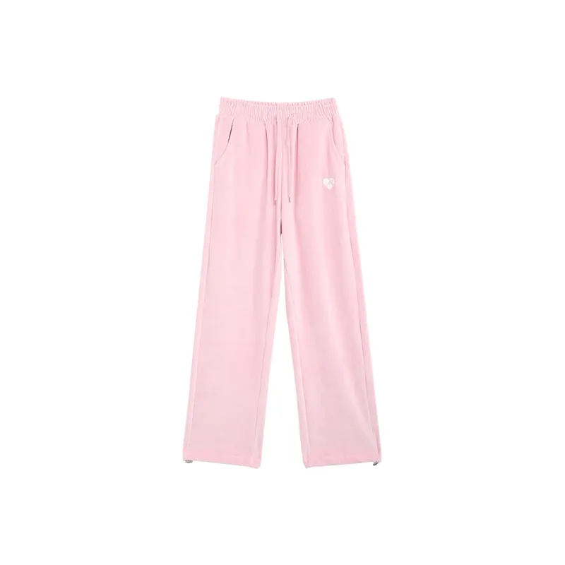 ASWZ Casual Pants Women's Pink-0