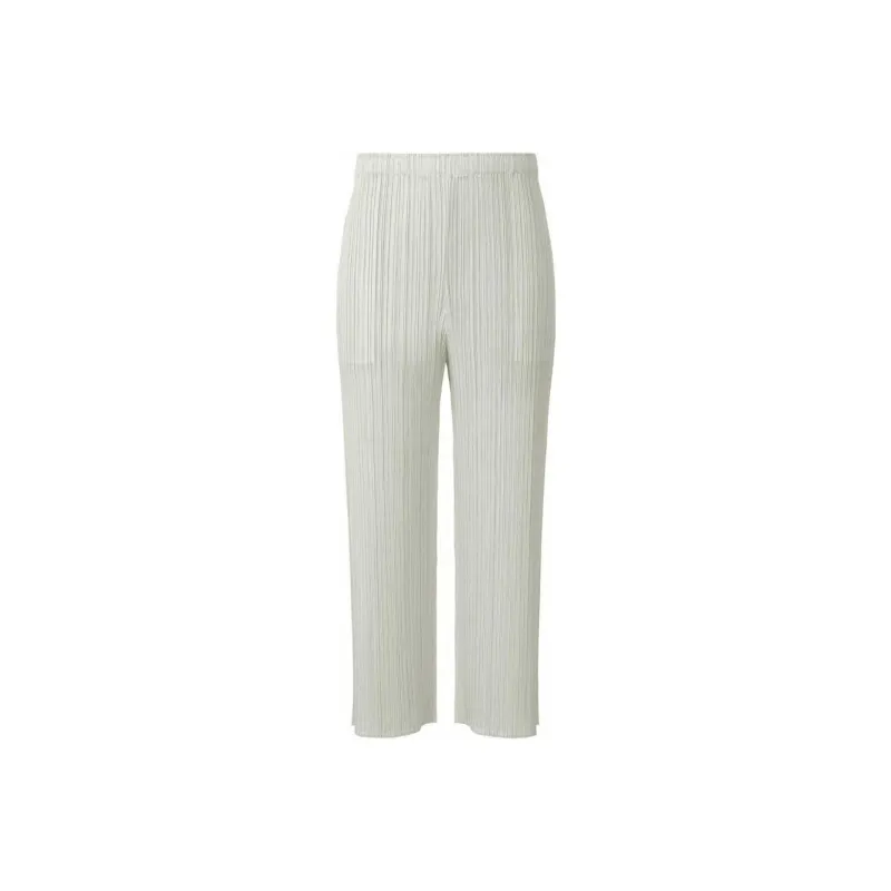 PLEATS PLEASE ISSEY MIYAKE FW22 Casual Pants Women's White-0