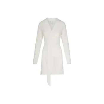 Skims Velvet Jackets Women's Marble White