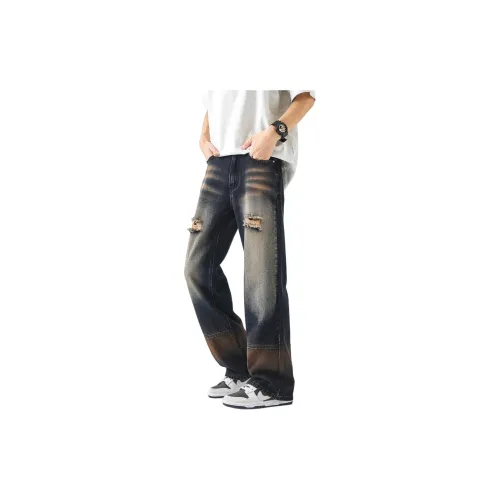FASTFISH Jeans Unisex Vintage Blue