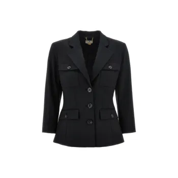 Elisabetta Franchi Single-Breasted Tailored Blazer