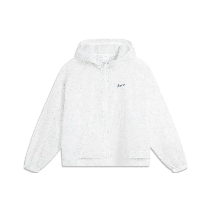 LiNing x Disney Trench Coat Women's Ivory-0