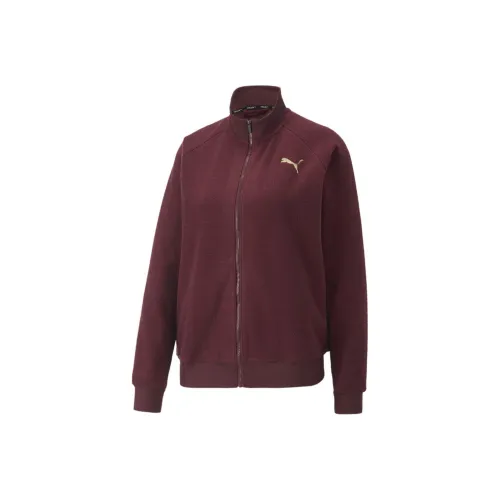 PUMA Velvet feel Coat Women's Burgundy