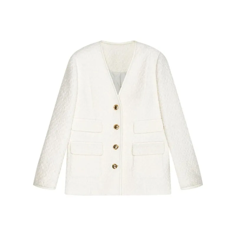 DKNY Coats Women's White-0